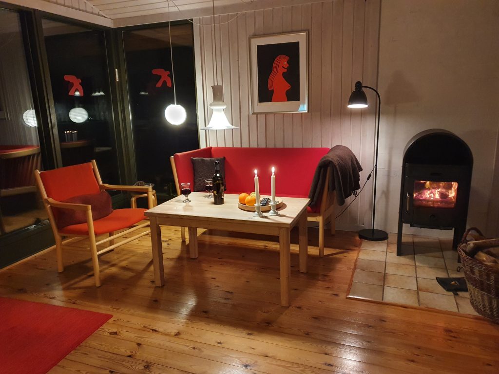Aften i det oprindelige hus